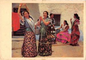 BR55027 Cueva de Los Amaya en el sacromonte Granada Folklore costume spain 5