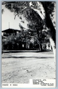 c1950's Kitchenette Apts Hotel Rooms Tucson Arizona AZ RPPC Photo Postcard