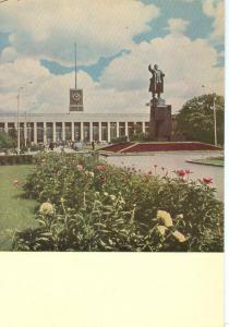 Russia, Building the Finland Station used Postcard