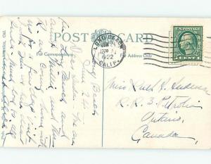 Divided-Back RUSTIC SCENE Santa Monica California CA hk3994