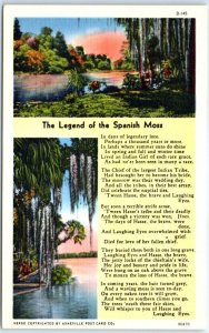 Postcard - The Legend of the Spanish Moss