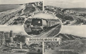 Dorset Postcard - Greetings From Bournemouth - The Bournemouth Belle  RS21206