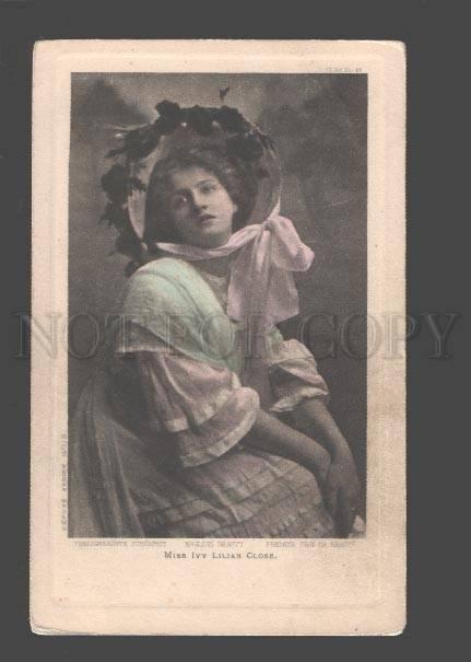 3085609 Miss IVY LILIAN CLOSE English Beauty Vintage PHOTO PC