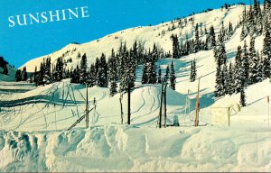 Canada Banff Sunshine Village Ski Slope