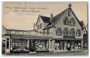 1910 Philipp Rub Samen Gmund Schmidgasse Vienna Austria Antique Postcard