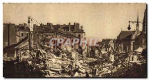 CPM Militaria Nantes after bombing The Calvary road to the Good Shepherd Square