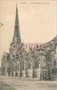 Old Postcard Autun Cathedrale Saint Lazare