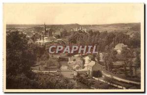 Old Postcard Rochefort Panorama