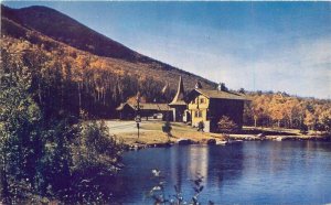 Toll House Whiteface Mountain New York 1940s SAR 81 Postcard 20-4023