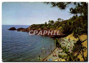 Modern Postcard The Golden Corniche between Saint Raphael and Trayas A cove a...