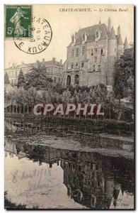 Chateauroux Postcard Ancient castle e Raoul