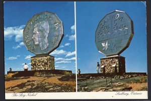 Ontario SUDBURY The Big Nickel A 30 Foot High Symbol Mineral Ore Cont'l