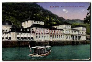 Old Postcard Bad Ems Kursaal Theater began Gebaude