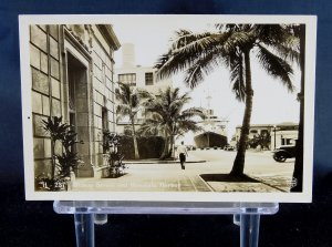 Honolulu, HI - Hawaii - RPPC - Bishop Street