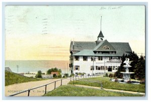 1908 Rochester New York NY, Sea Breeze And House View Tuck's Antique Postcard 