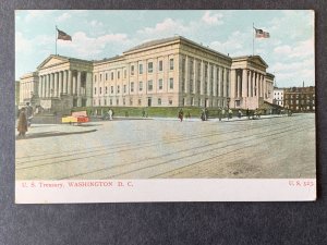 U.S. Treasury Washington DC Litho Postcard H2162093319