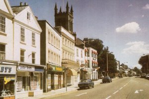 Honiton Devon Gateway Supermarket Limited Edition Postcard