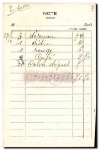 Postcard Old Binic Hotel de la Plage