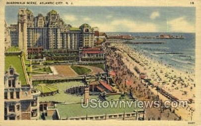 Boardwalk in Atlantic City, New Jersey