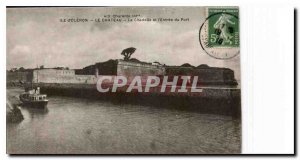 Old Postcard Charente Inf Island Oleron Chateau Citadel and Port of Entry