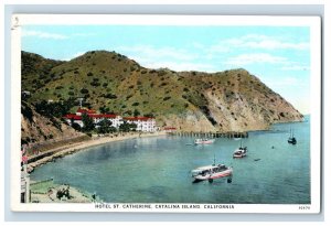 c1915-20's Hotel St. Catherine. Catalina Island, California. Postcard F89E