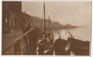 Yorkshire; Whitby, Marine Parade, 3985 PPC By Judges, Unposted, c 1930's Docks