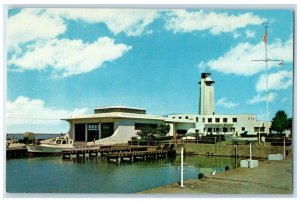 c1960 US Coast Guard Life Saving Station Cleveland Ohio Vintage Antique Postcard