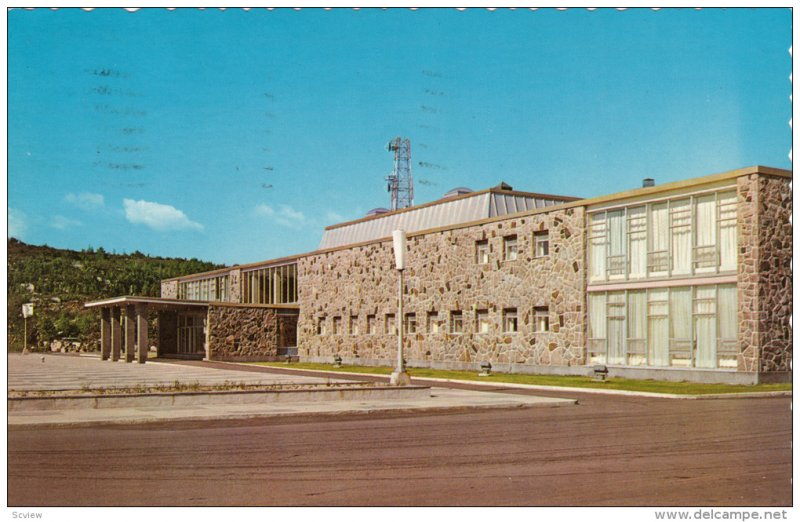 Baie Comeau, Le Palais De Justice, Teh Court House, Quebec, Canada, PU-1977