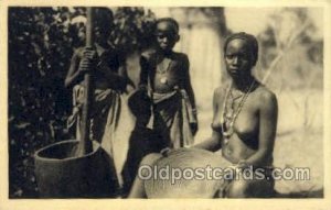 Afrique Occidentale Francaise African Nude Unused 