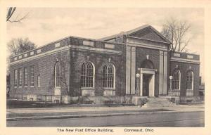 Conneaut Ohio New Post Office Building Street View Antique Postcard K21268