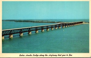 Florida Keys Bahia Honda Bridge Highest Span In The Overseas Highway System 1965