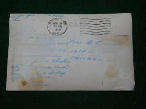 Vintage RPPC Post Office Eugene, Oregon Real Photo Postcard P24