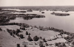 RP; RIDEAU FERRY, Ontario, Canada, 1930s; Rideau Lake, Aerial View