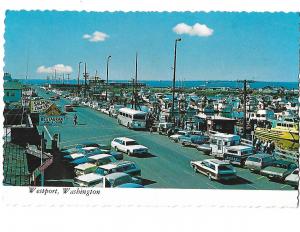 Westport Washington Waterfront Cafes and Fishing 1970s?  4 by 6