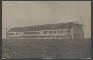 Zeppelin Hangar | Tønder, Denmark. Original Photo Postcard