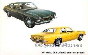 1971 Mercury Comet 2 & 4 Door Sedans Troy, NY, USA Auto, Car Unused 