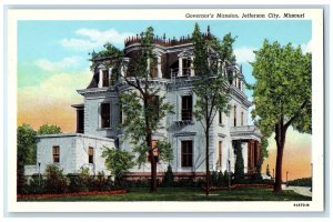 c1920's Governor's Mansion Building Jefferson City Missouri Unposted Postcard