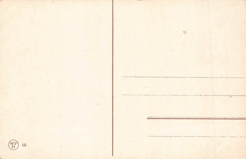 A026 Germany Hamburg main post office vintage postcard