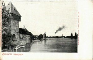 CPA AK Konstanz Rheinpartie GERMANY (893650)