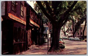 Vtg Rockport Massachusetts MA The Blacksmith Shop Restaurant 1950s View Postcard