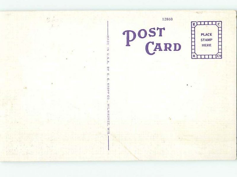 Linen RUSTIC SCENE Middlesboro Kentucky KY hk3708