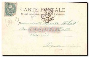 Postcard Old Meije view from the Grave