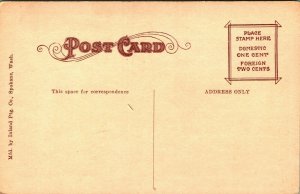 Cabine Scène St Joe Rivière Idaho Identification Unp 1910s Vtg Postale Inland