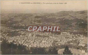 Old Postcard Bagneres de Bigorre Vue Generale jack Bedat