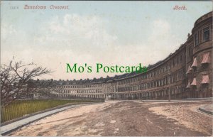 Somerset Postcard - Bath, Lansdown Crescent   RS37246