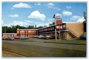 c1950's New Downtown Motor Lodge Moose Jaw Saskatchewan Canada Postcard