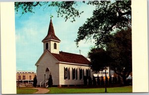 Postcard TX Sam Houston Park - St. John Church