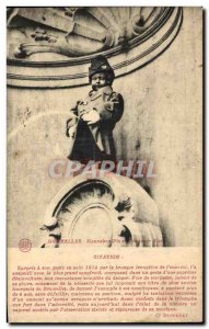 Old Postcard Brussels Manneken Pis