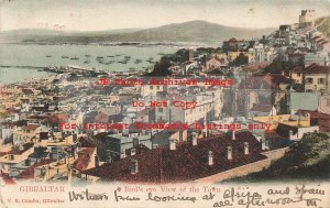 Gibraltar, Bird's Eye View Of Town