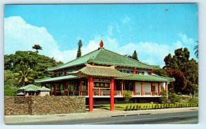 HONOLULU, HI Hawaii ~ KWAN YIN TEMPLE  c1960s Postcard